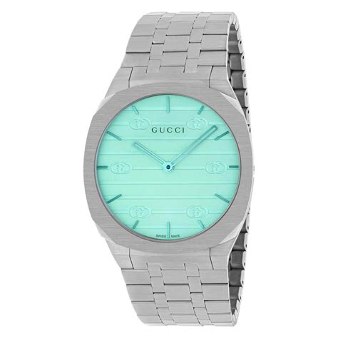 tiffany gucci watch|GUCCI 25H watch, 38mm in steel .